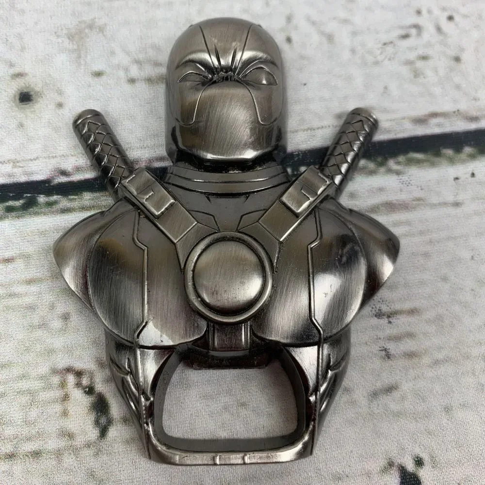 Marvel Deadpool Bottle‎ Opener Metal Magnetic Character Design Bar Tool